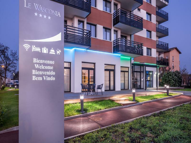 Le Wasconia Appart'Hotel Dax Exterior photo
