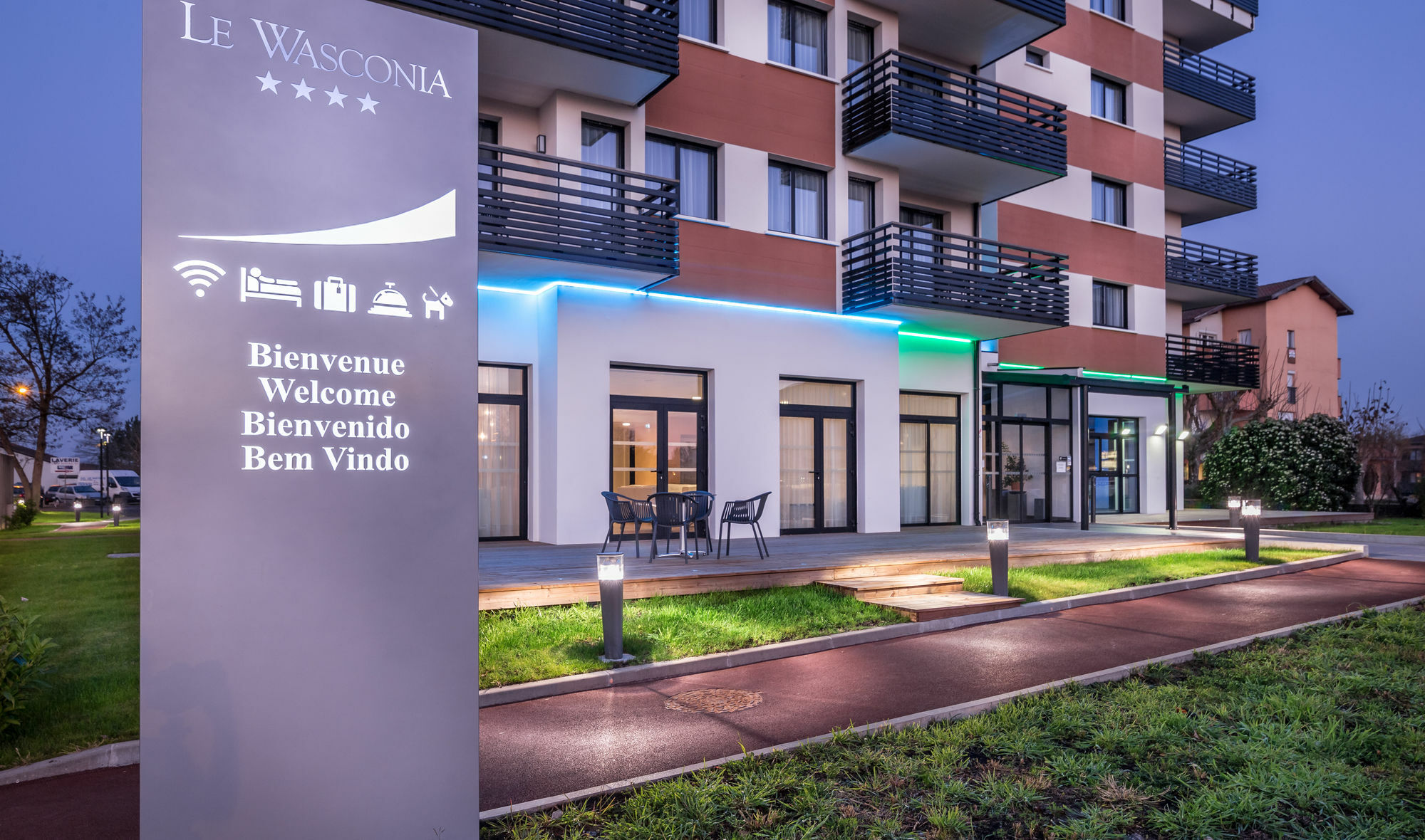 Le Wasconia Appart'Hotel Dax Exterior photo